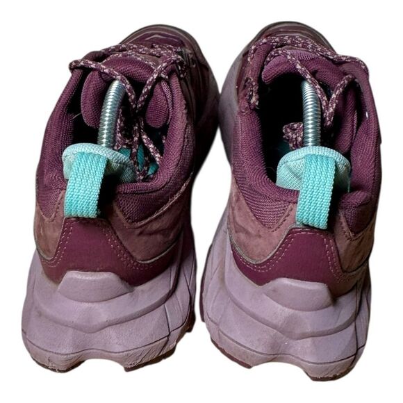 Hoka One One Anacapa Low GTX Grape Wine Waterproof Running Sneakers Women’s 7.5B - Picture 3 of 6